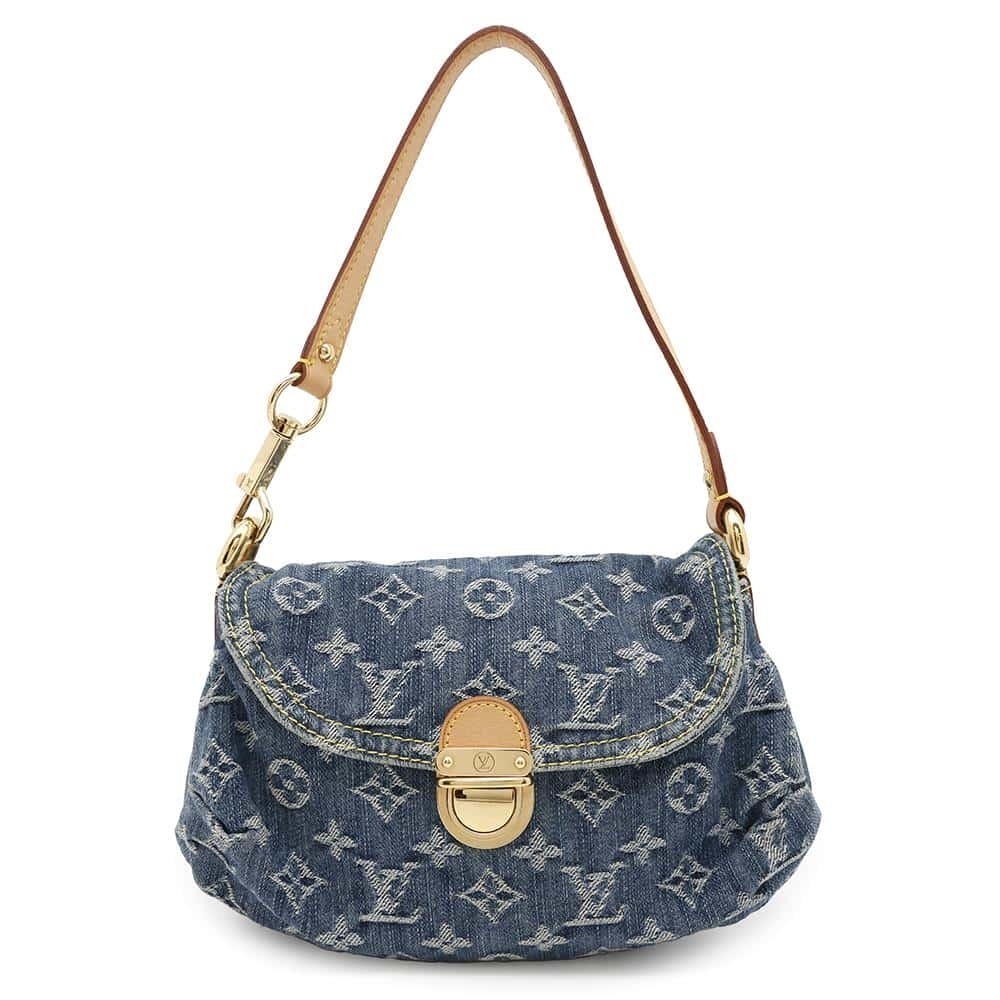 Louis Vuitton handbag Monogram Denim Pleaty bag